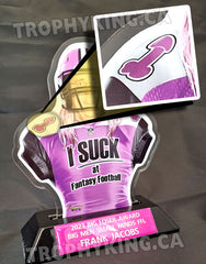 Custom Fantasy Football Trophies