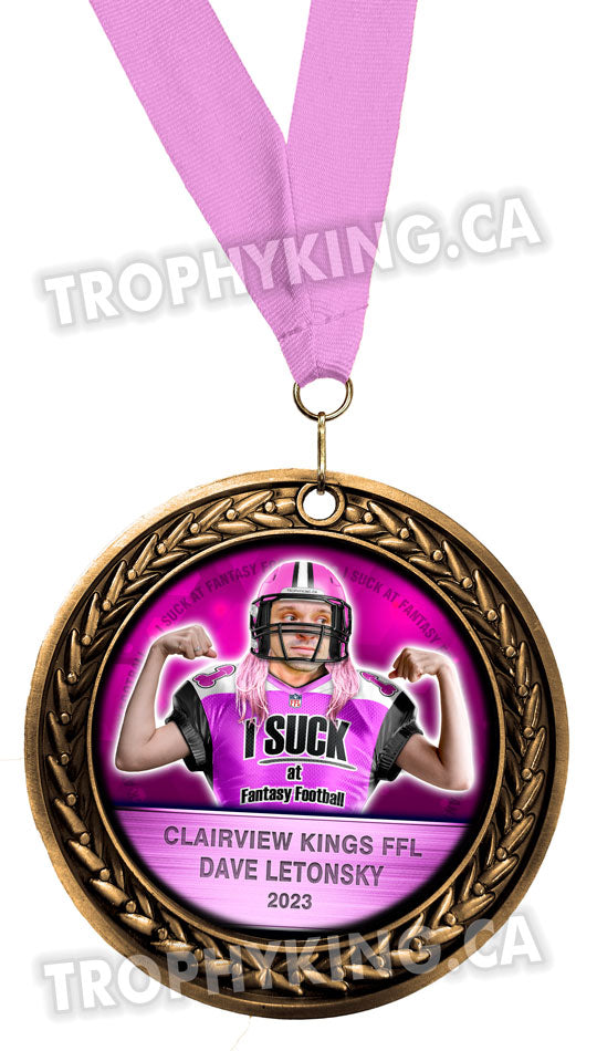 The Big 4" Medallion For The Big Loser