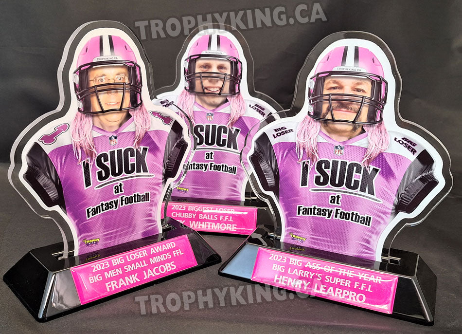 Custom Fantasy Football Trophies 
