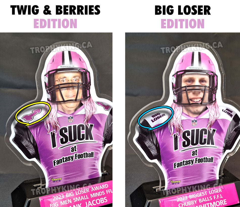 Custom Fantasy Football Trophies 